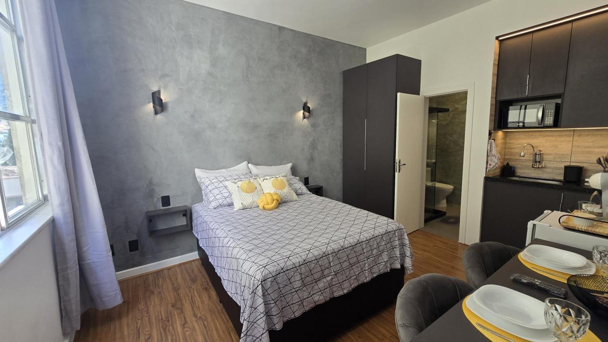 شقة Loft Moderno E Aconchegante A Dois Passos Da Feirinha Do Alto! Teresópolis المظهر الخارجي الصورة